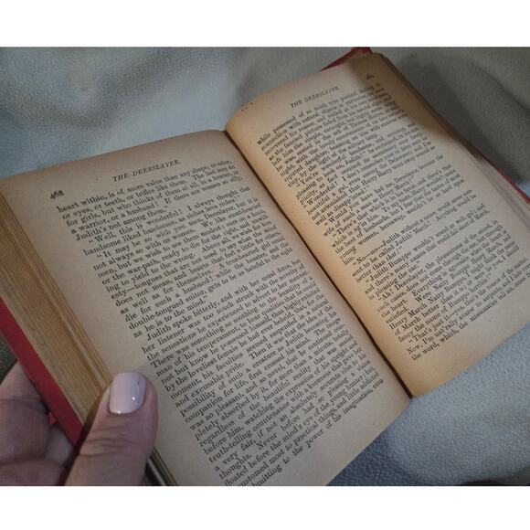 Set 2 The Leather Stocking Tales by Cooper 1927 Pioneers Deerslayer - Picture 8 of 9